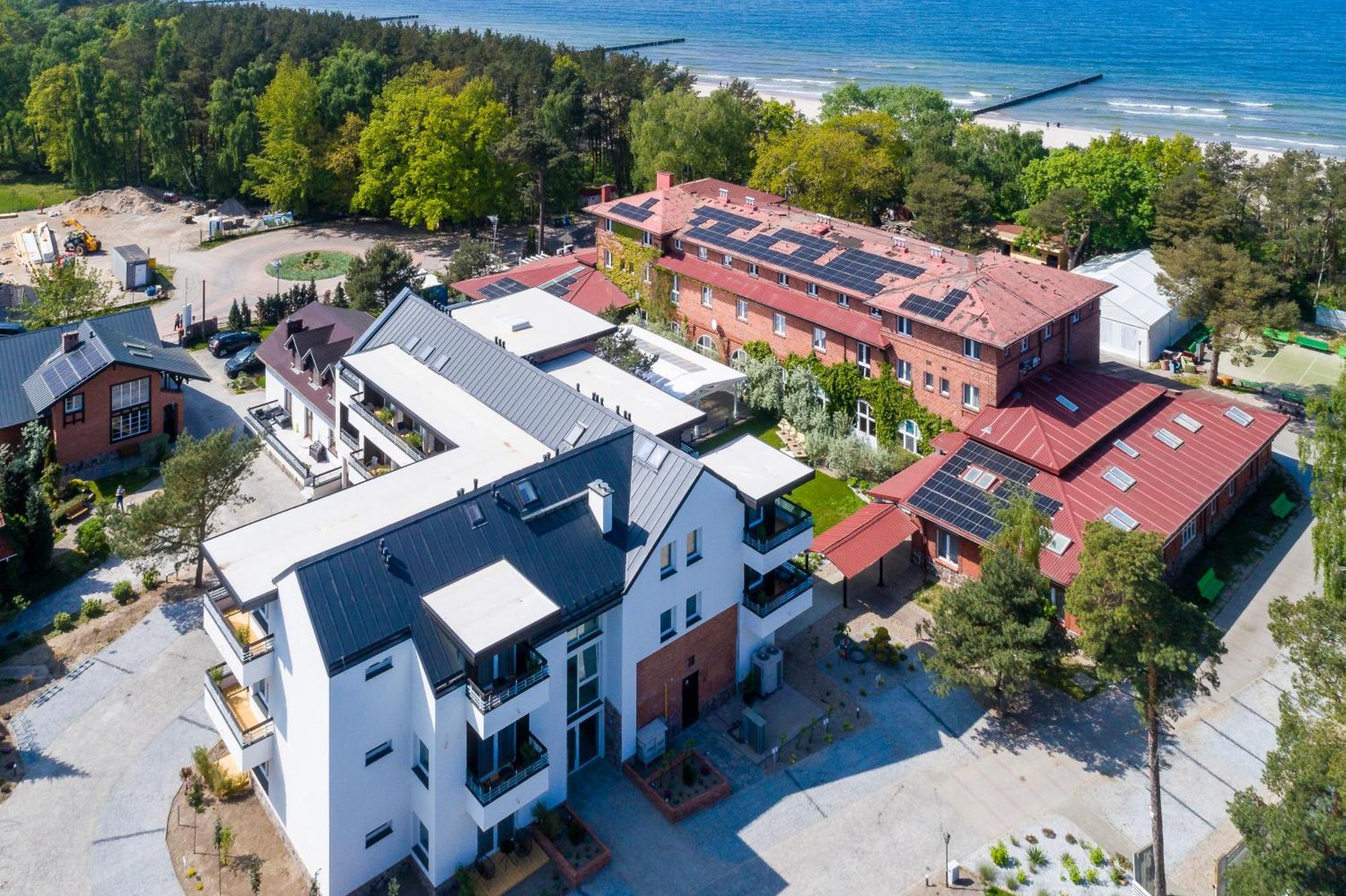 Apartamenty Przy Plazy Z Basenem Z Podgrzewana Woda I Mini Spa - Osrodek Kolonijno-Wczasowy Mewa Niechorze Exterior foto